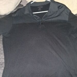 Van Heusen Black Polo Shirt Classic Design